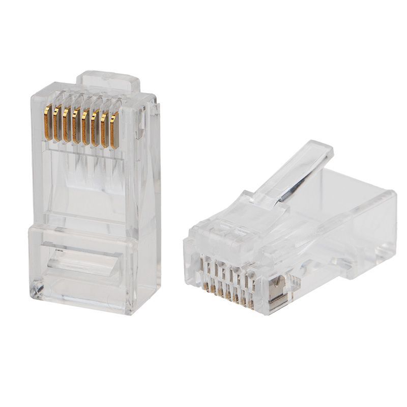 Разъем RJ-45(8P8C) под витую пару, UTP, CAT 6 REXANT 05-1031-4