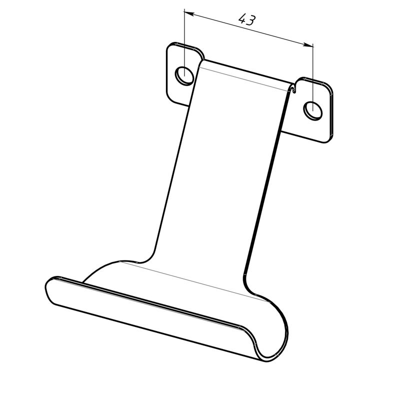 Кронштейн для игровых джойстиков универсальный, настенный, белый REXANT - Фото 4