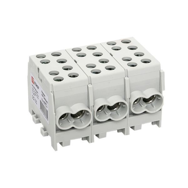 Клемма распределительная КСР с двойным винтом 2x35/2x25 cерая EKF - Фото 9