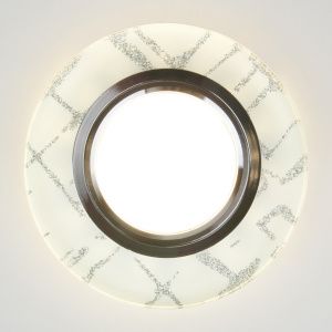 Светильник точечный светодиодный 8371 MR16 WH/SL белый/серебро Elektrostandard - Фото 3