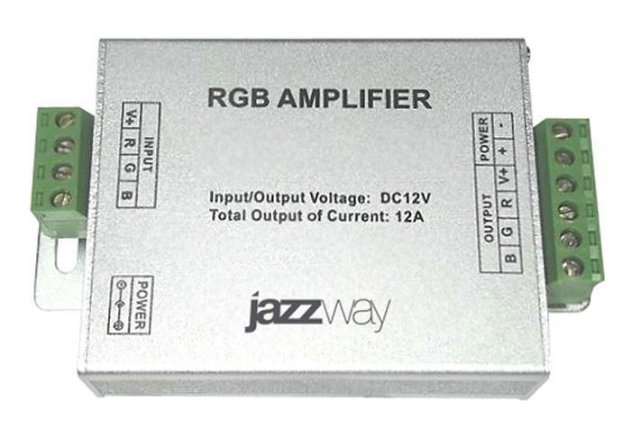 Усилитель RGB 3x4A 12V-24V Jazzway - Фото 3