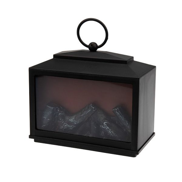 Декоративный камин Сканди с эффектом живого огня 18х9х16 см, батарейки 3хС (не в комплекте) - Фото 6