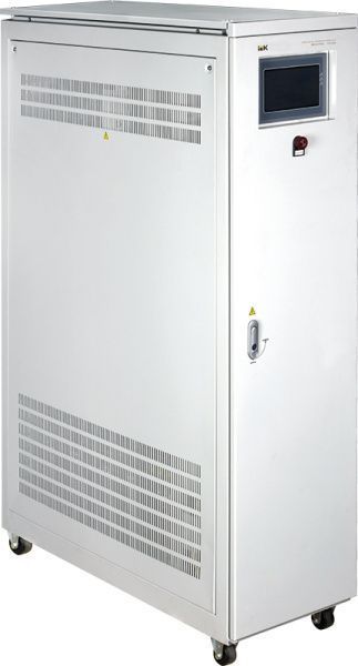 Стабилизатор напряжения трёхфазный напольный 120кВА INDUSTRIAL IEK IVS10-3-120-12