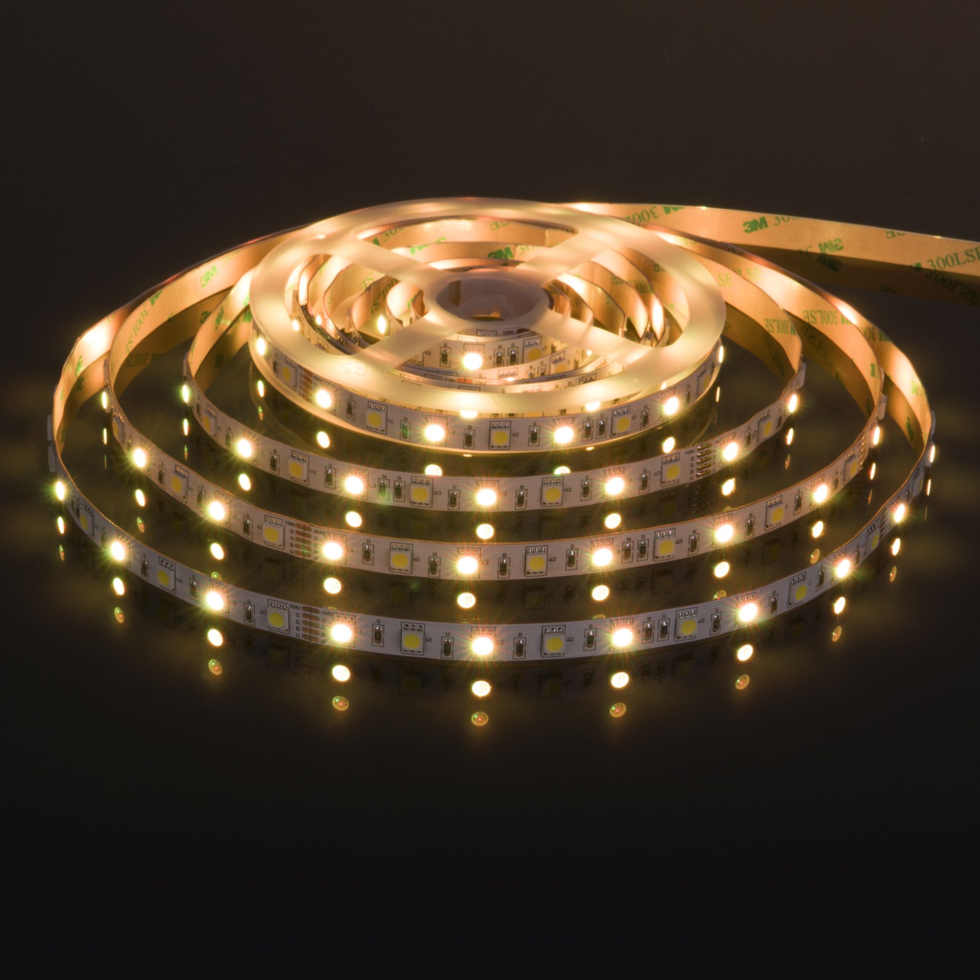 Лента светодиодная 24V 14,4W 60Led 5050+5050 IP20 MIX RGB/холодный белый, 5м Elektrostandard - Фото 3