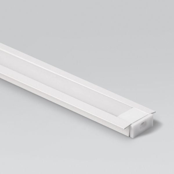 Профиль встраиваемый алюминиевый белый/белый для светодиодной ленты LL-2-ALP007 Elektrostandard