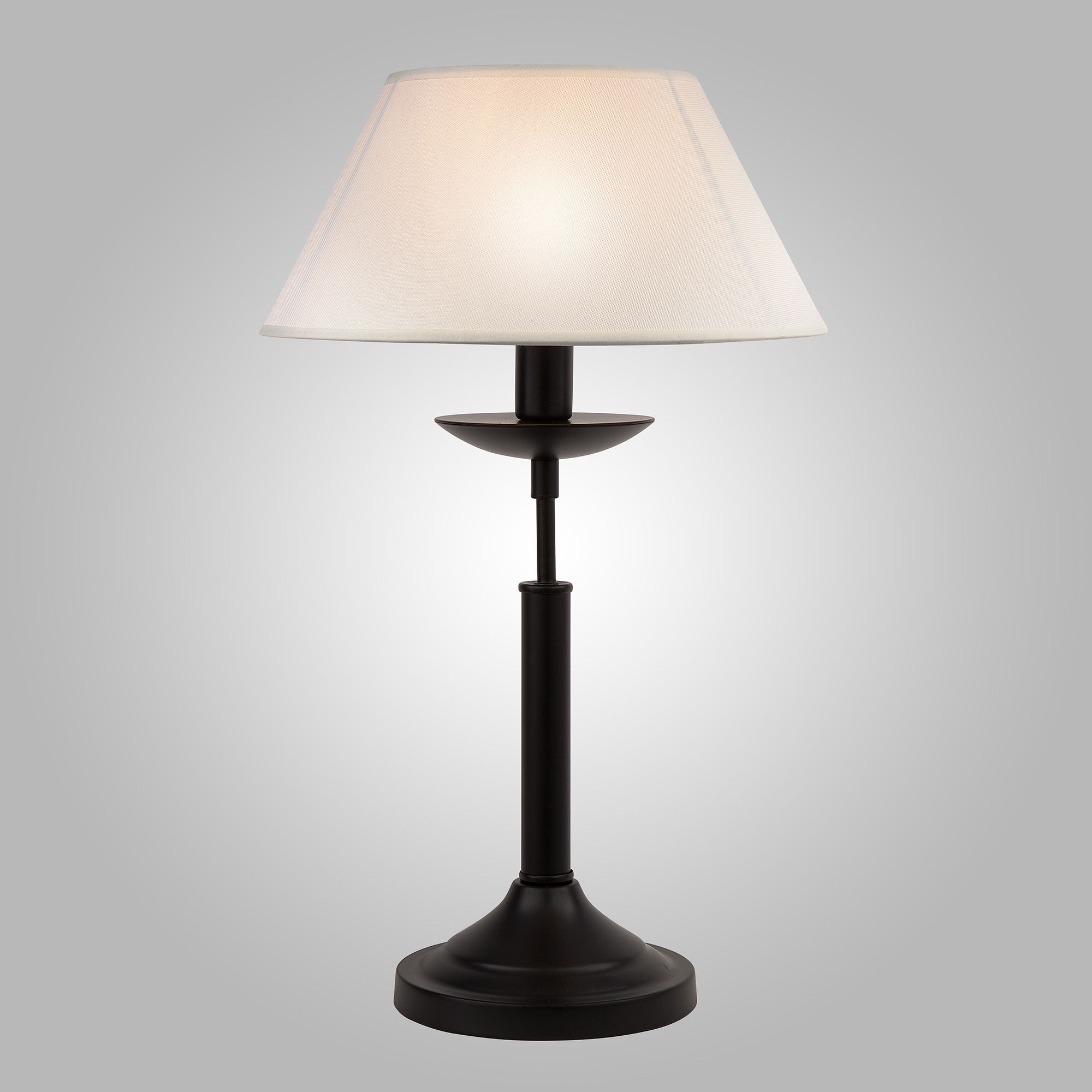 Настольная лампа с абажуром 01010/1 черный Eurosvet - Фото 4