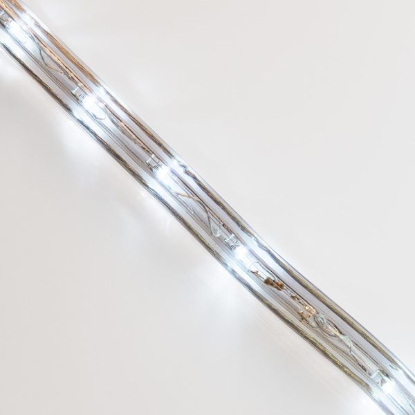 Дюралайт LED, эффект мерцания (2W) - белый, 36 LED/м, бухта 100м - Фото 4