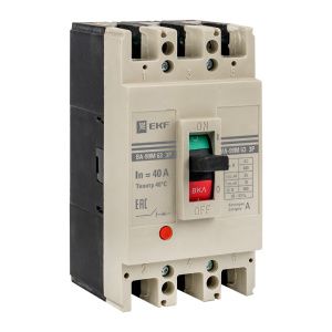 ВА-99М 63/40А 3P 25кА EKF mccb99-63-40m