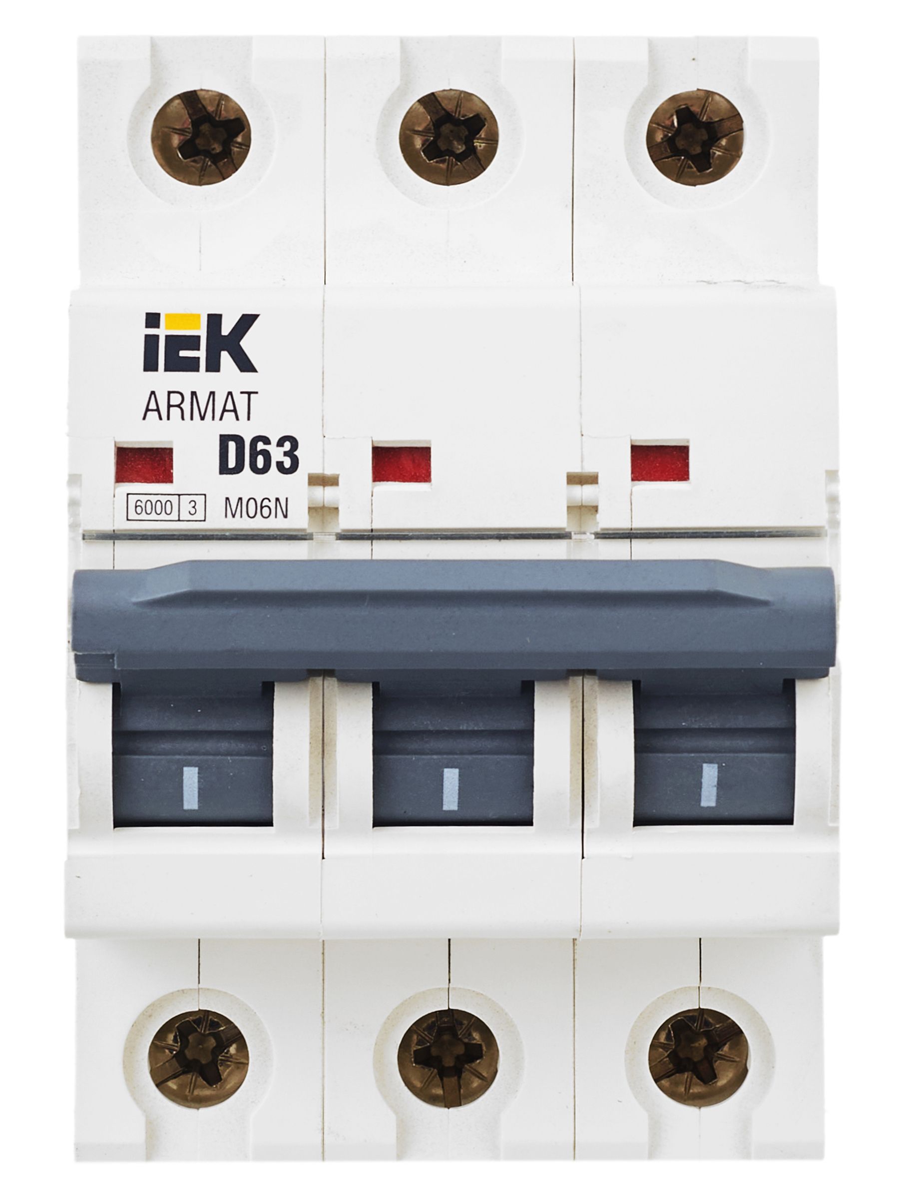 ARMAT Автоматический выключатель M06N 3P D 63А IEK - Фото 4