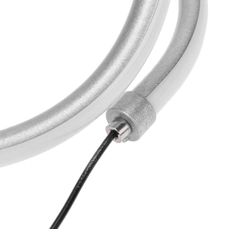 Светильник декоративный Spiral Uno, LED, 2Вт, 3000К, 5В, серебряный REXANT - Фото 5