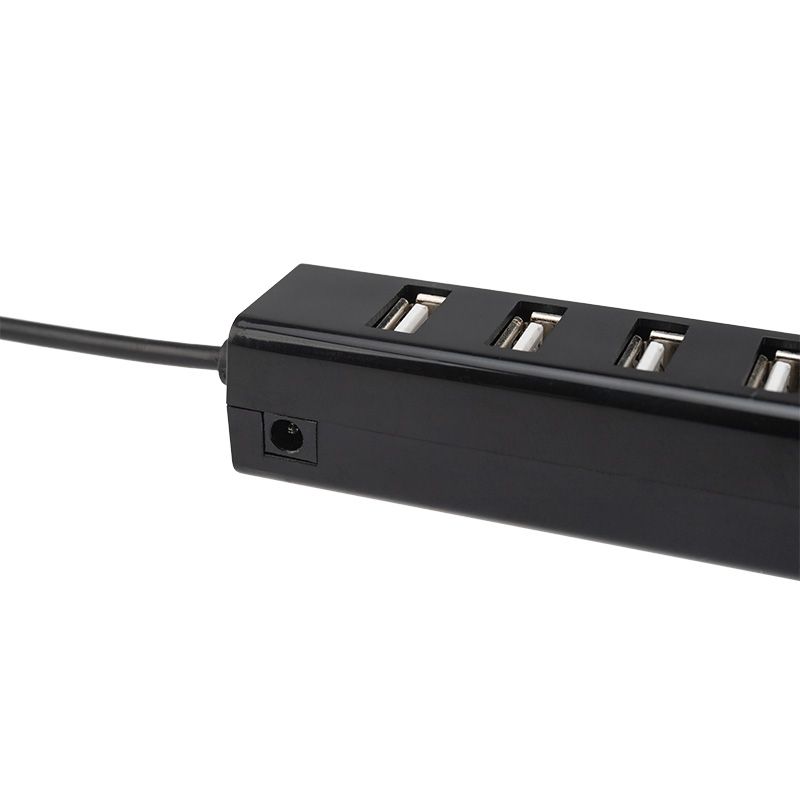 Разветвитель USB на 7 портов черный REXANT - Фото 3