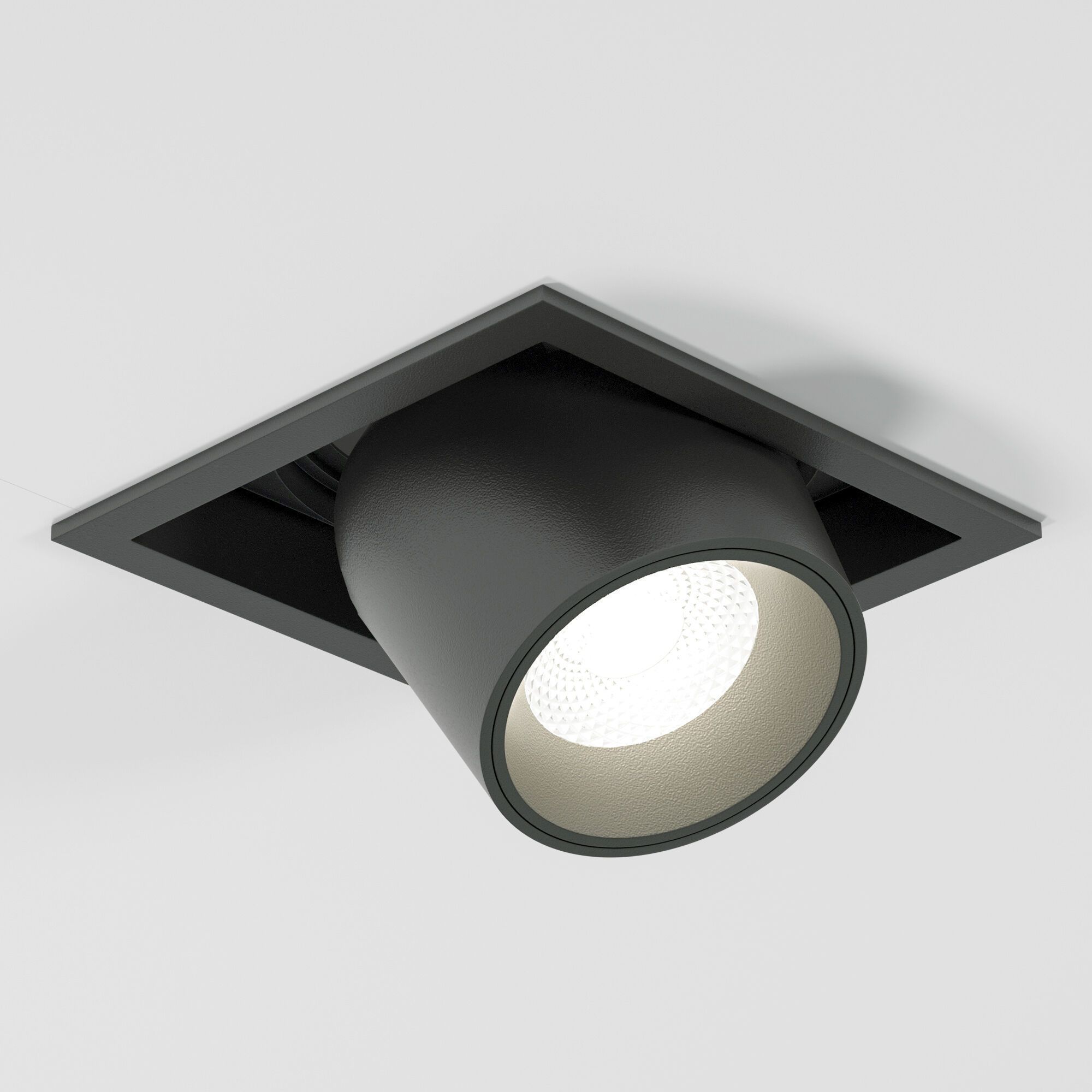 Потолочный светодиодный светильник 25087/LED 8W 4000K чёрный 25087/LED Elektrostandard a063994