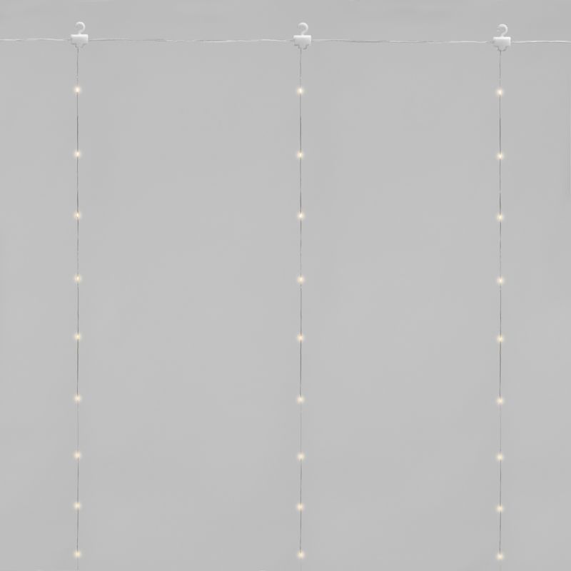 Гирлянда Светодиодный дождь из росы 3х3 м, теплый белый, USB + пульт управления NEON-NIGHT 315-986