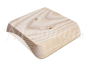 Накладка "Классика" на оцилиндрованное бревно D240мм., квадратная, установочная площадка: 109 х 109 