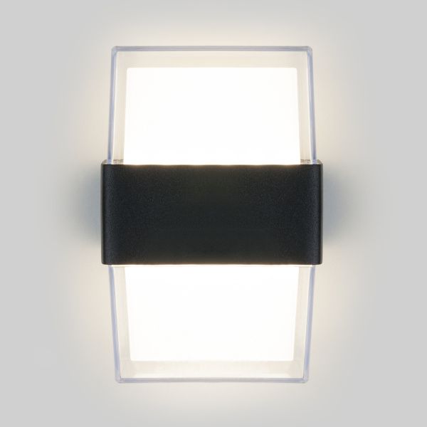 Светильник светодиодный уличный настенный  Maul чёрный 1519 TECHNO LED чёрный Elektrostandard - Фото 3
