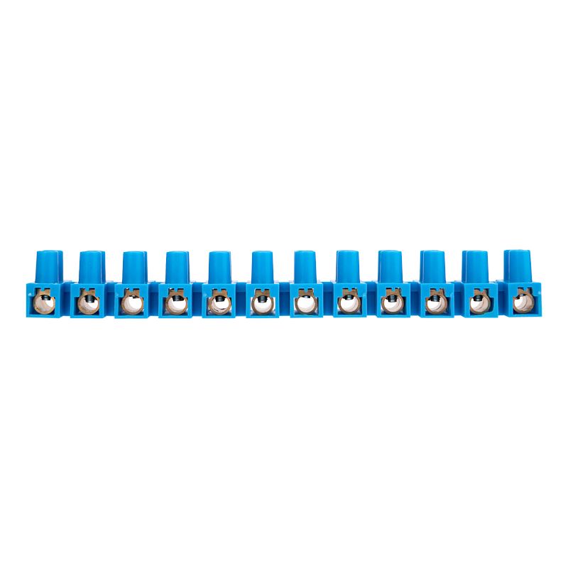 Клеммная винтовая колодка KВ-35 10-35, ток 80 A, полипропилен синий REXANT (10 шт./уп.) - Фото 4
