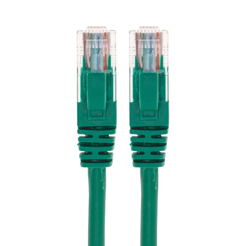Патч-корд U/UTP, CAT 5e, RJ45-RJ45, 26AWG, LSZH, зеленый, 1,5м REXANT - Фото 2
