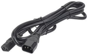 ITK Кабель электропитания PDU 3х1,5мм2 1м с разъёмами С19-C20 PC-C19C20-1M