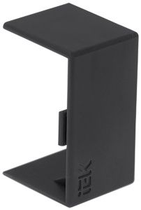 ELECOR Соединитель на стык КМС 60х40 черный (4шт/компл) IEK EL-KK10D-S-060-040-K02