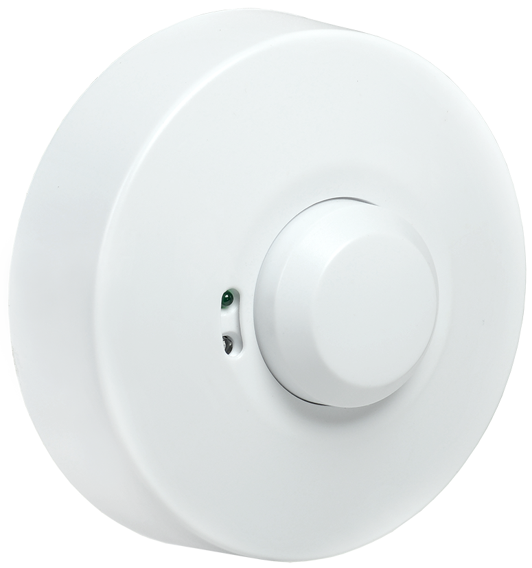 Датчик движения ДД-МВ101 1200Вт 360град 8м IP20 белый IEK