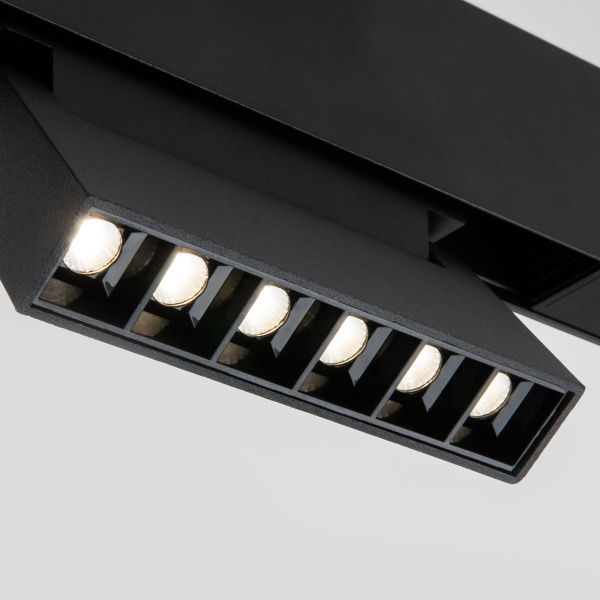 Светильник светодиодный трековый Slim Magnetic HL01 6W 4200K черный 85009/01 Elektrostandard - Фото 3