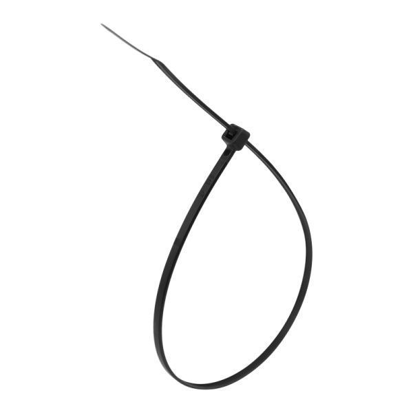 Стяжка кабельная нейлоновая 300x3,6мм, черная (100 шт/уп) REXANT