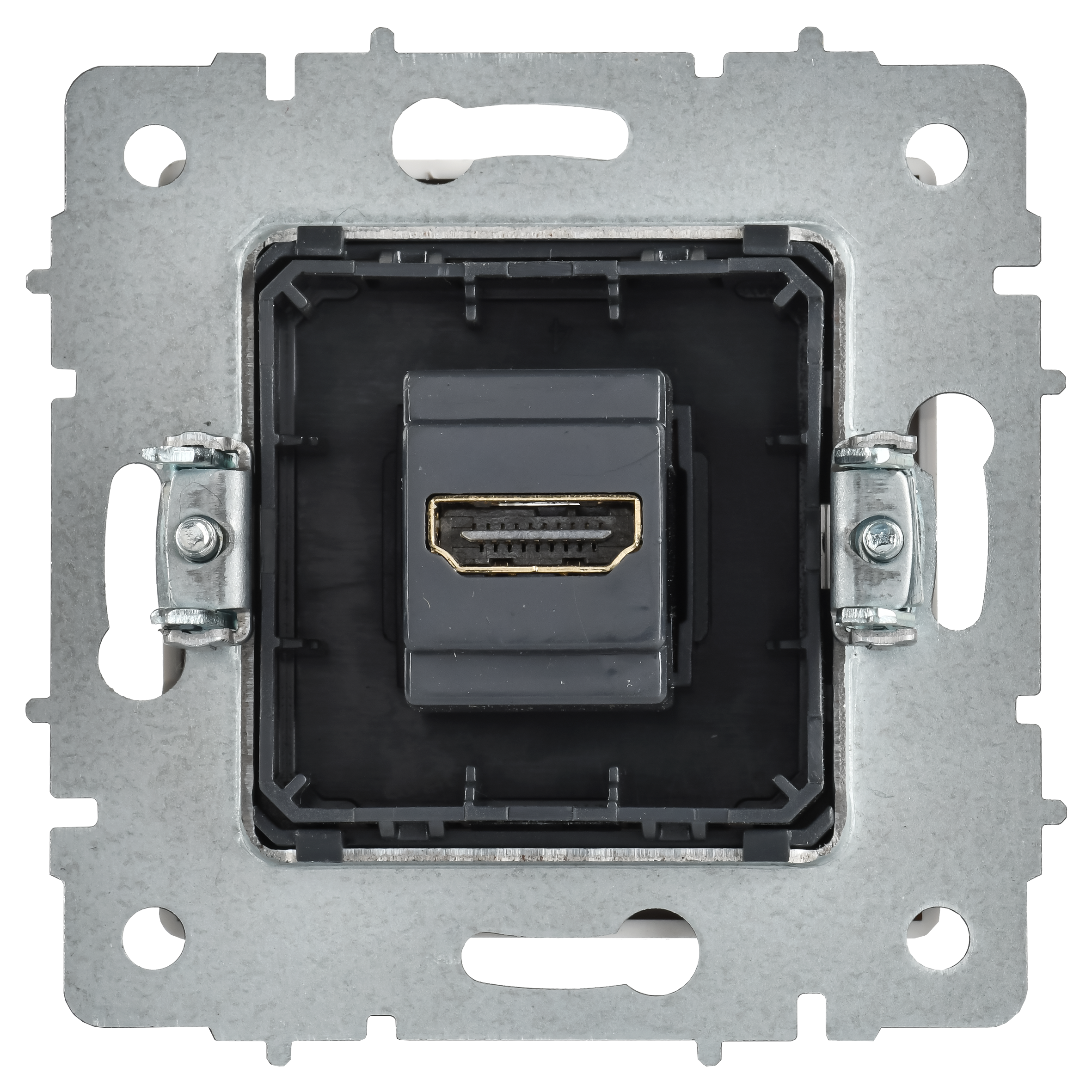 BRITE Розетка HDMI РHDMI-0-БрАБ арктический белый IEK - Фото 3