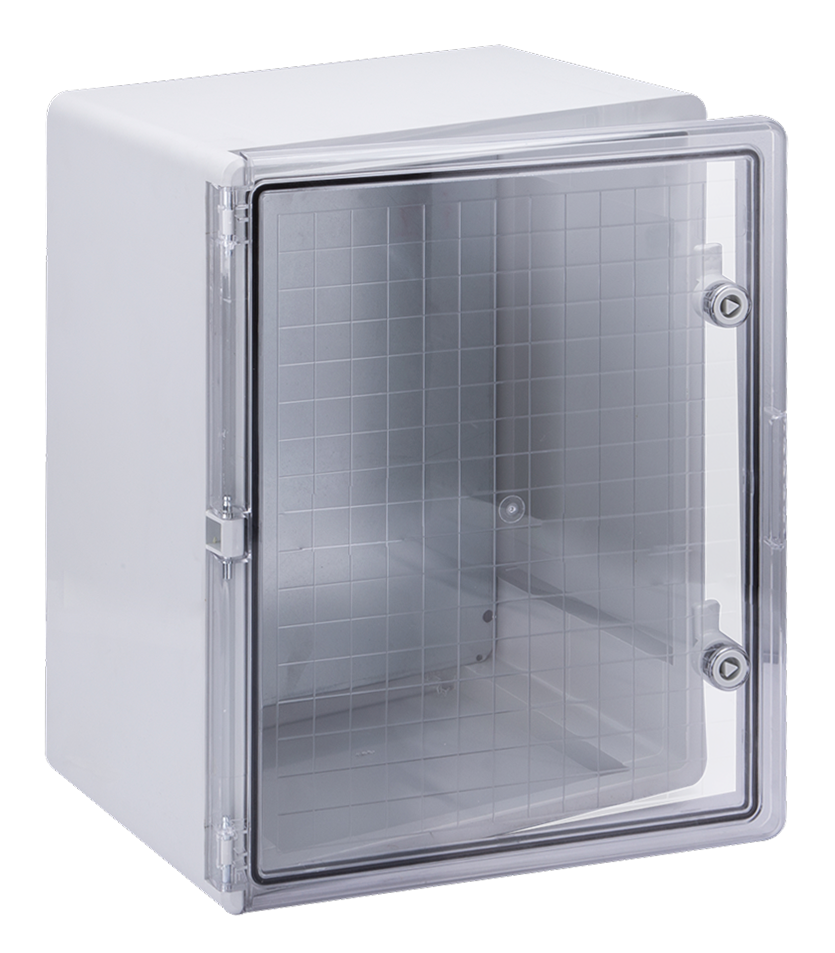 Корпус пластиковый ЩМПп 500х400х240мм прозрачная дверь IP65 DEKRON