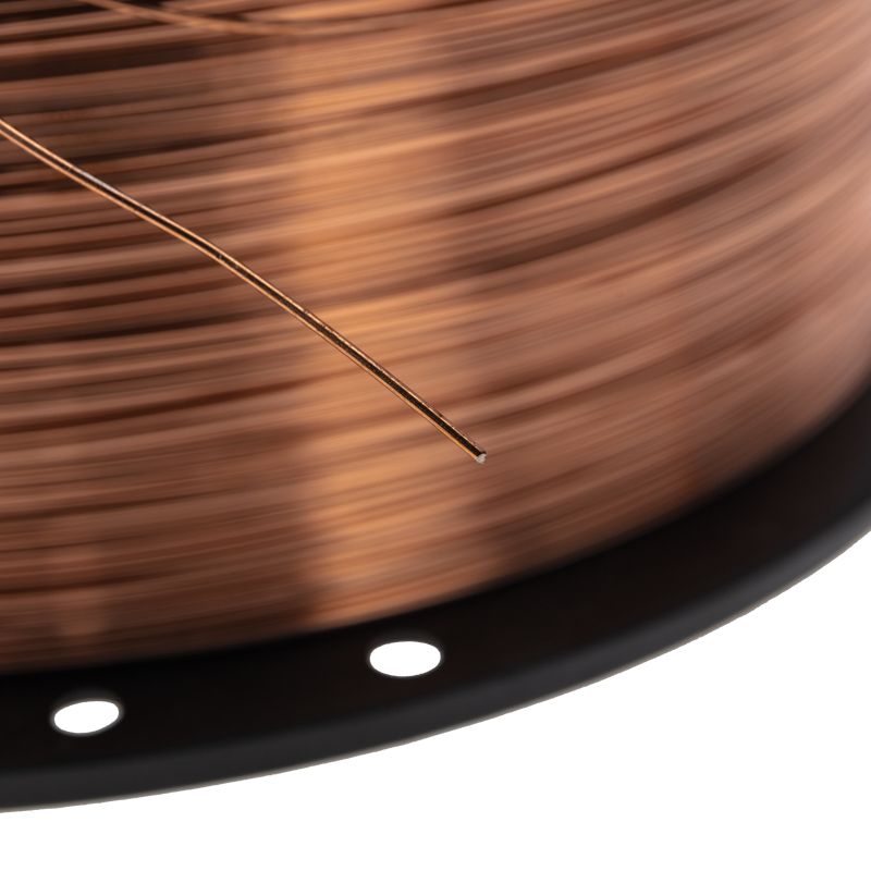 Сварочная проволока омедненная Св08Г2С-О (ER70S-6; SG2) 5 кг 0,8 мм D200 KRANZ - Фото 3