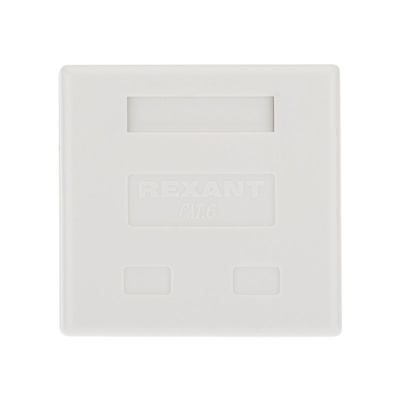 Розетка компьютерная внешняя, 2-порта FTP RJ-45 (8P8C), CAT 6 REXANT - Фото 3