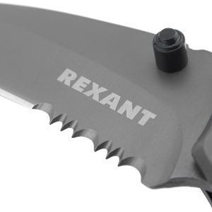 Нож складной Коготь полуавтоматический Titanium REXANT - Фото 2