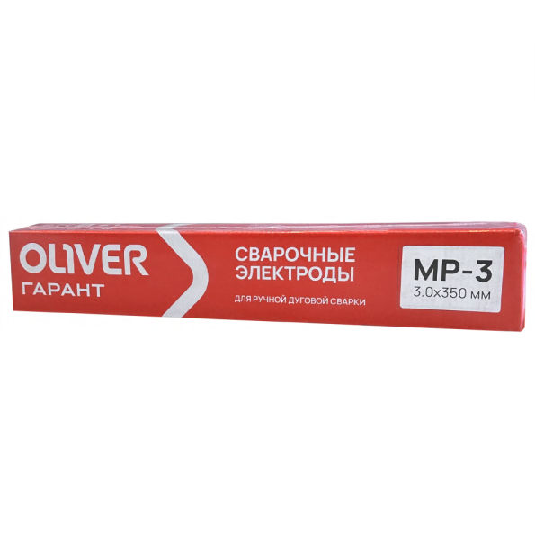 Электроды сварочные OLIVER ГАРАНТ, 3,0 мм; 2,5 кг – 350 мм