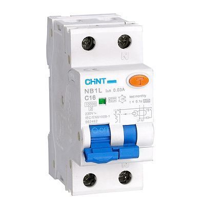 Диф. автомат NB1L  1P+N C32 30мА тип AC 10кА (36mm) (R)