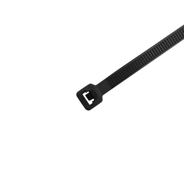 Стяжка кабельная нейлоновая 400x4,8мм, черная (100 шт/уп) REXANT - Фото 7