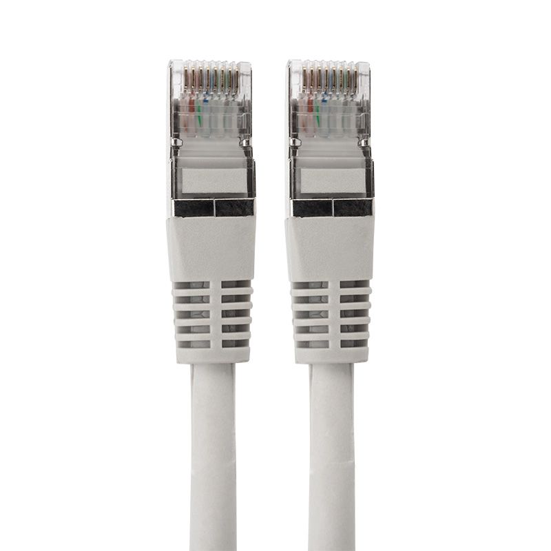 Шнур коммутационный, патч-корд F/UTP RJ45-RJ45, CAT 6, LSZH серый, 1м REXANT - Фото 4