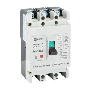 ВА-99МL 100/100А 3P 18кА EKF Basic mccb99-100-100mI