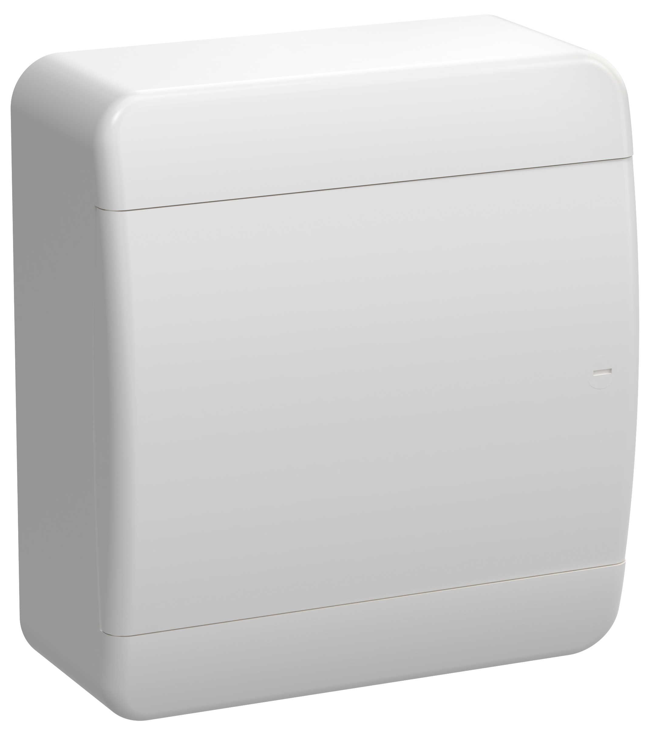TEKFOR Корпус пластиковый БЕЛЫЙ ЩРН-П-8, IP41 белая дверь IEK TF5-KP13-N-08-41-K01-K01
