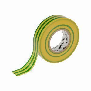 Изолента ПВХ профессиональная, 0,18х19 мм, 20 м, желто-зеленая KRANZ