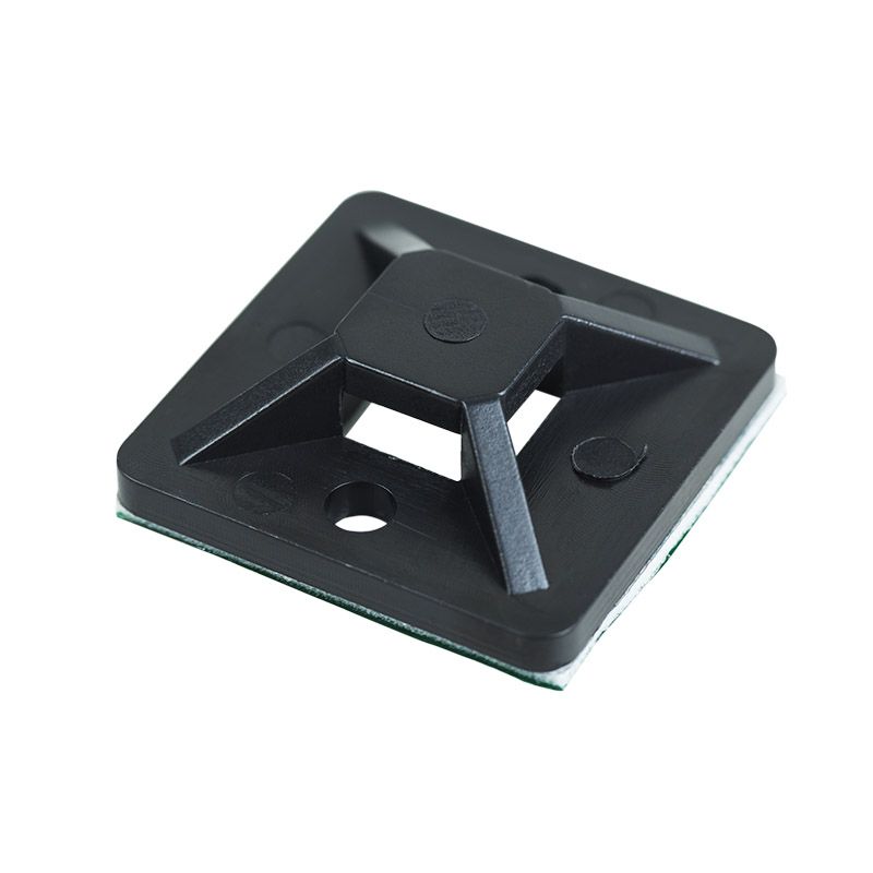 Площадка самоклеящаяся 25х25 мм, черная (100 шт/уп) REXANT 07-2026