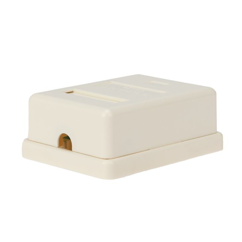 Рoзетка компьютерная внешняя 1-порт, UTP RJ-45 (8P8C), CAT 5e REXANT - Фото 3