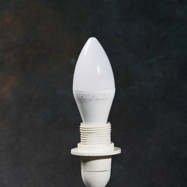 Лампа светодиодная Свеча (CN) 11,5Вт E14 1093Лм 4000K нейтральный свет REXANT - Фото 3