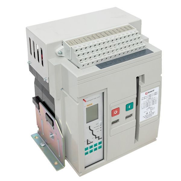 ВА-450 1600/1600А 3P 65кА стац., гориз., ETU(220В AC) LCD ModBus-RTU, мп/нр/вкл.к.(220В AC), ав/доп. 1CO/2NO+4CO - Фото 5