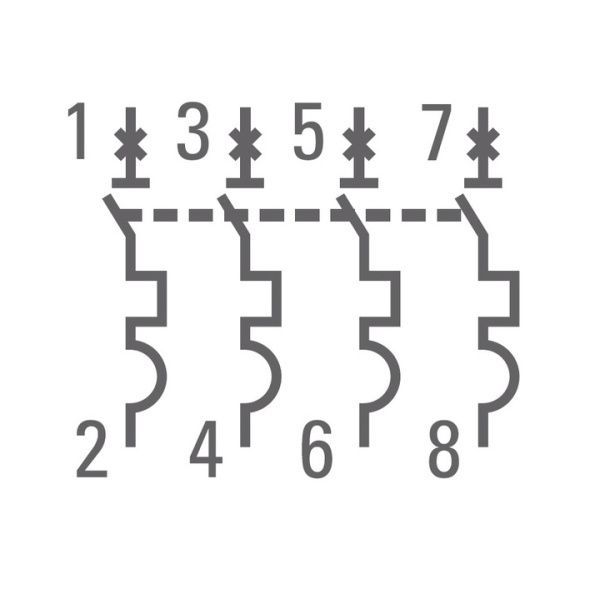 Автоматический выключатель 4P 63А (C) 4,5kA ВА 47-63 EKF PROxima - Фото 2