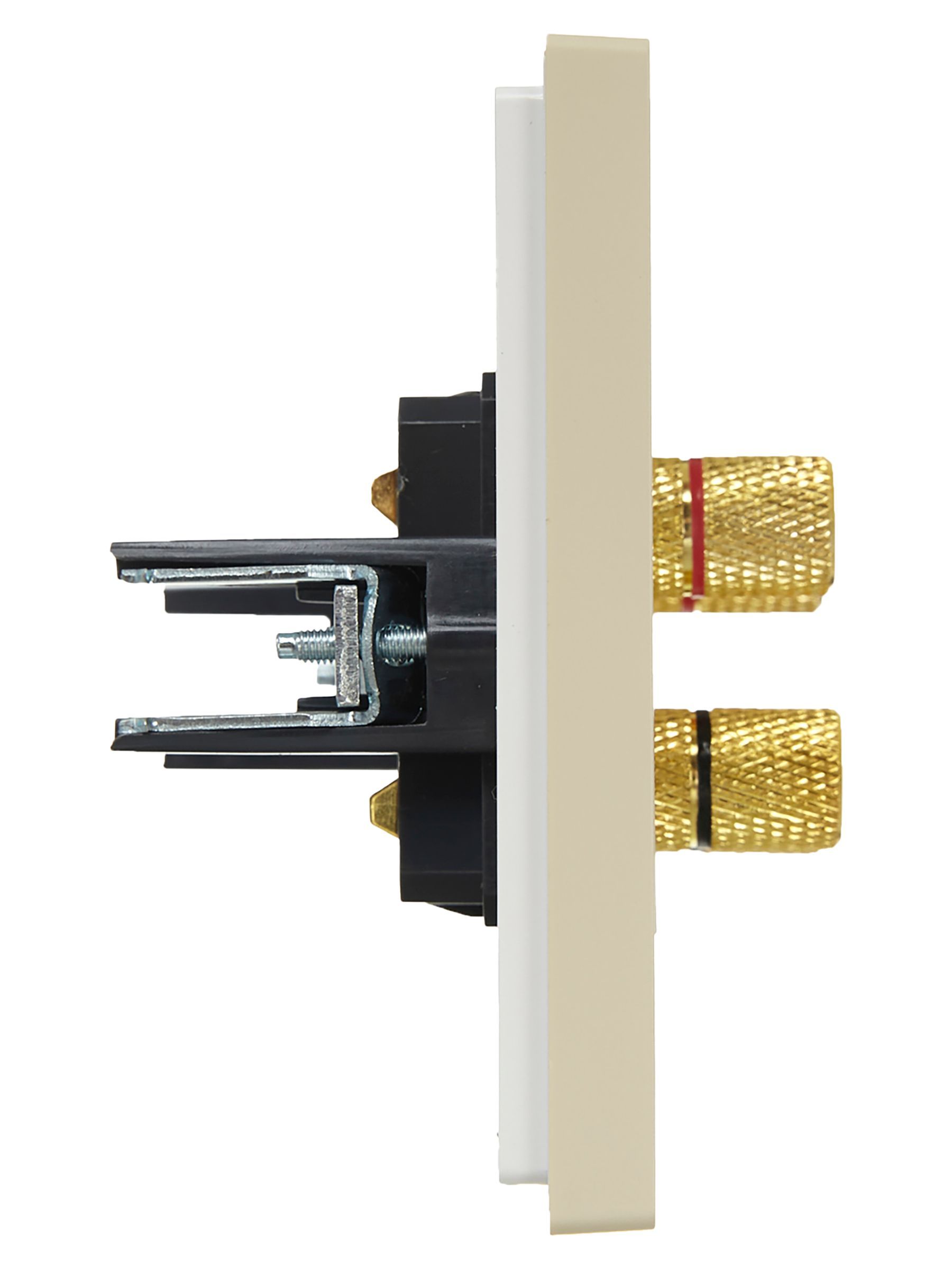 FORTE&PIANO Аудиорозетка 4-местная FP439 ваниль IEK - Фото 6