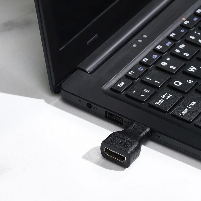 Переходник штекер mini HDMI - гнездо HDMI REXANT - Фото 3