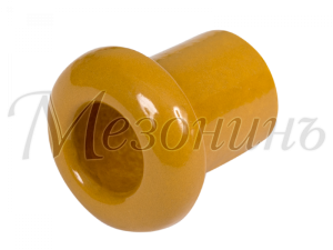 Втулка межстеновая фарфор, цвет - песочное золото (2шт/уп), ТМ "МЕЗОНИНЪ" GE70010-32 GE70010-32