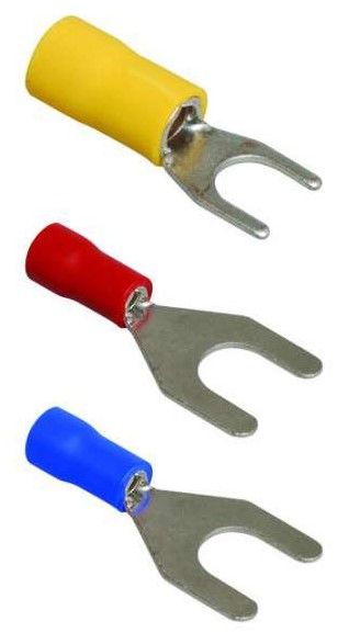 Наконечник НВИ 5,5-5, провод 4-6мм, вилка 5 мм. (100шт/упак)  DEKRON DEK10406-0007