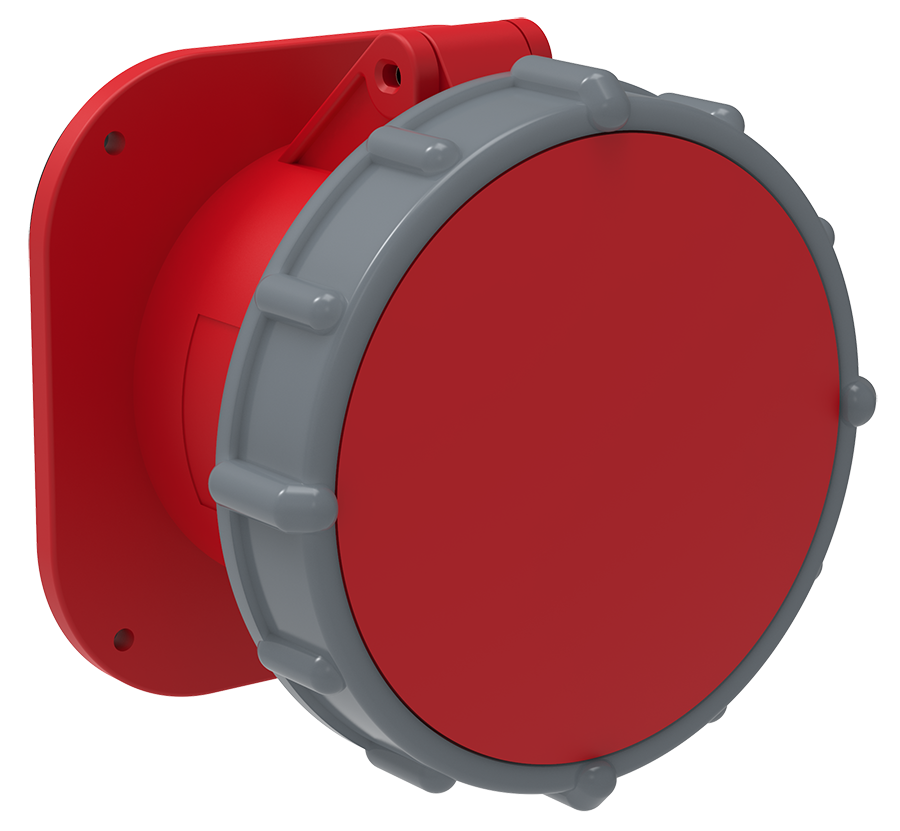 Розетка встраиваемая MAGNUM ССИ-445 125А-6ч/200-415В 3P+PE+N IP67 IEK