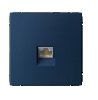 Розетка компьютерная ArtGallery RJ45 кат.6A механизм аквамарин SE GAL001186 1823504