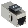 ITK Проходной адаптер кат. 5E FTP RJ45-RJ45 Keystone Jack CS7-1C5EF